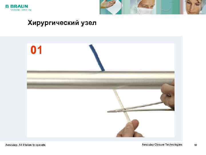    Хирургический узел    01 Aesculap. All it takes to