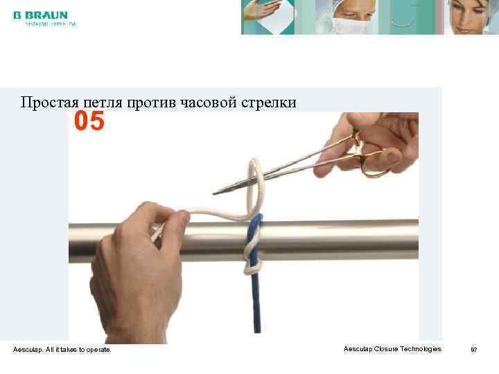 Простая петля против часовой стрелки     05 Aesculap. All it