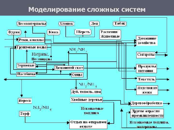 9 моделирование. Моделирование сложных систем. Модель сложной системы. Примеры сложных систем. Многоуровневое моделирование сложных систем.