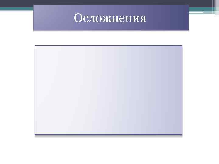  Осложнения 