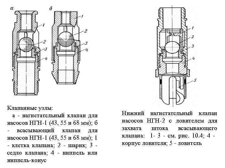 Клапан всасывающий чертеж