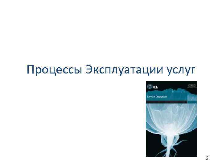 Процессы Эксплуатации услуг 3 