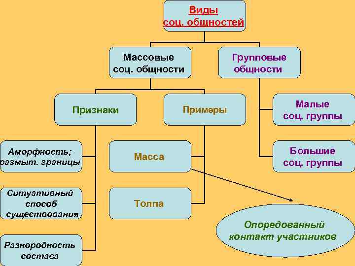 Какие важные социальные. Виды социальных общностей. Социальные общности примеры. Виды социальной общности схема. Виды социальных групп, общностей.