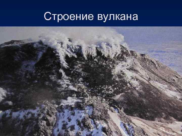 Строение вулкана 