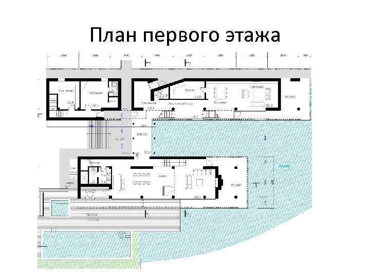 План первого этажа 