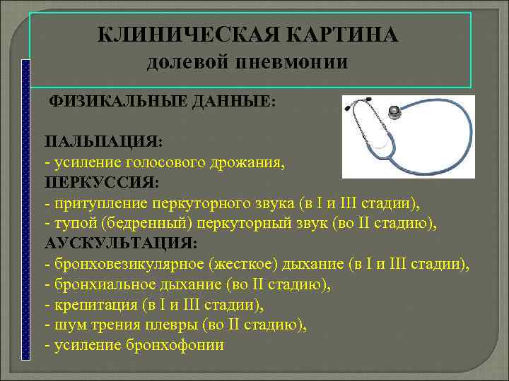 Наиболее возможная аускультативная картина легких при очаговой пневмонии