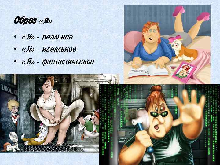 Образ «я» • «Я» - реальное • «Я» - идеальное • «Я» - фантастическое