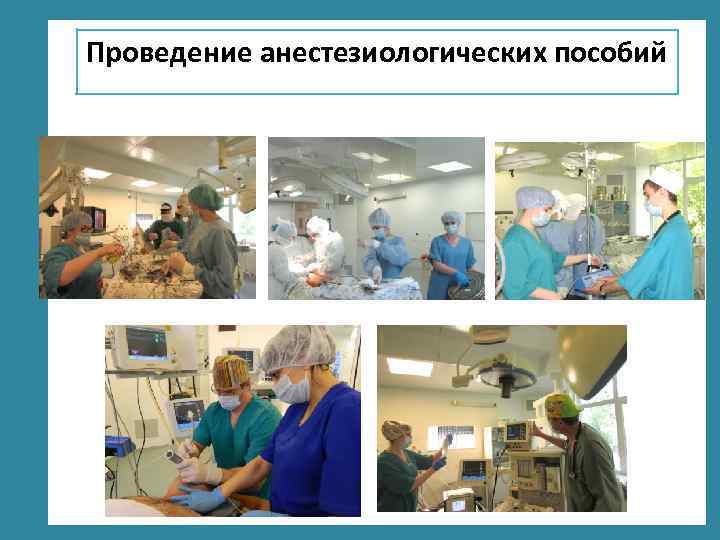 Проведение анестезиологических пособий © Фокина Лидия Петровна 