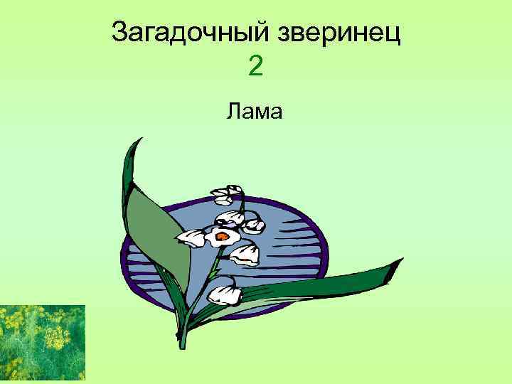 Загадочный зверинец 2 Лама 