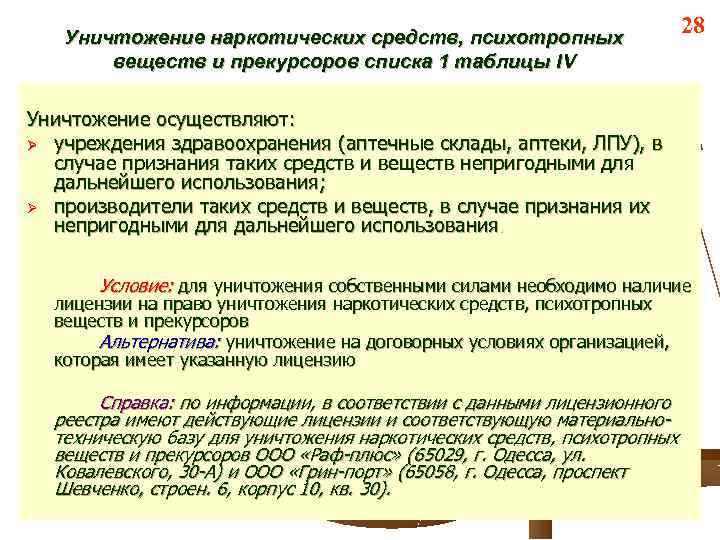 Обязательно в комиссии. Уничтожение наркотических средств. Уничтожения использованных ампул из под наркотических средств.