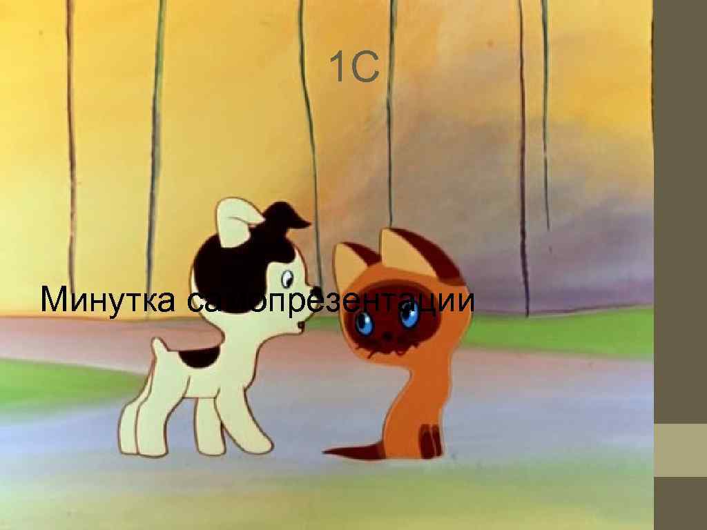     1 C Минутка самопрезентации 