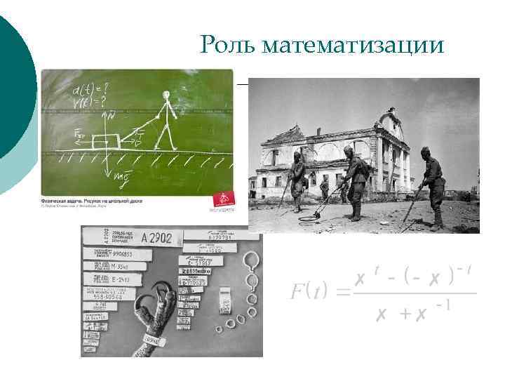 Роль математизации 