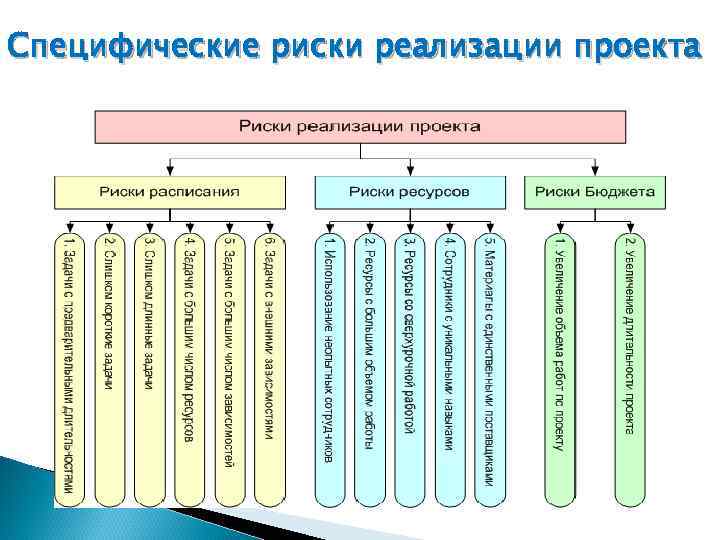 Специфические риски реализации проекта 