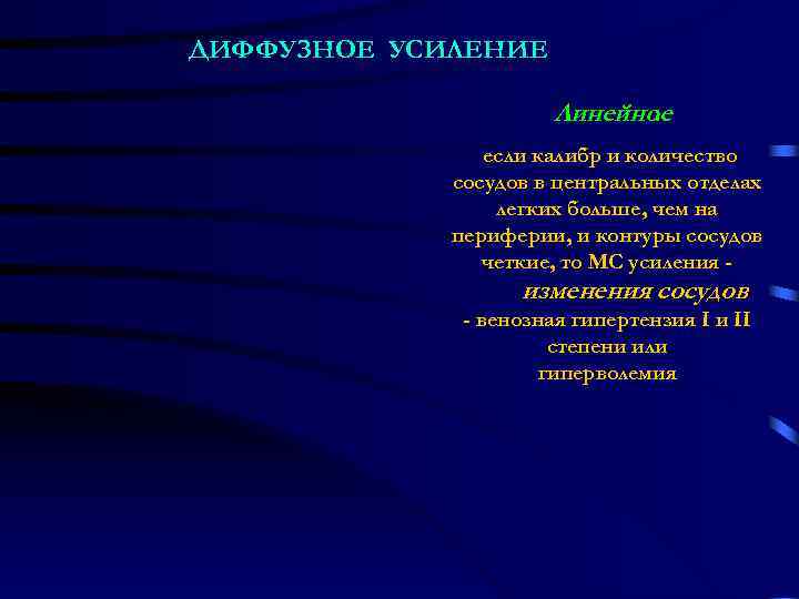 ДИФФУЗНОЕ УСИЛЕНИЕ     Линейное      : 