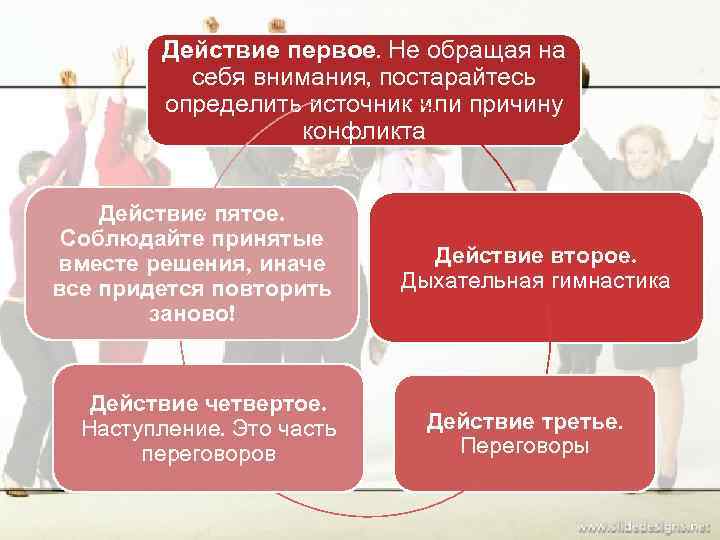    Действие первое. Не обращая на  себя внимания, постарайтесь  
