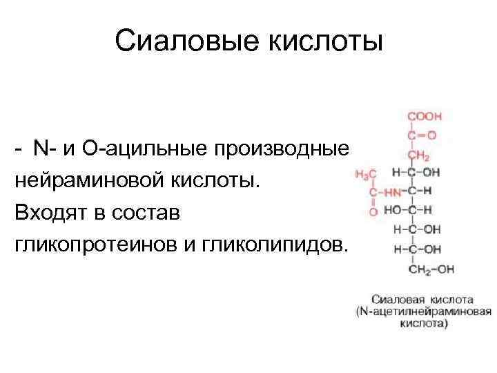 В состав кислот входят