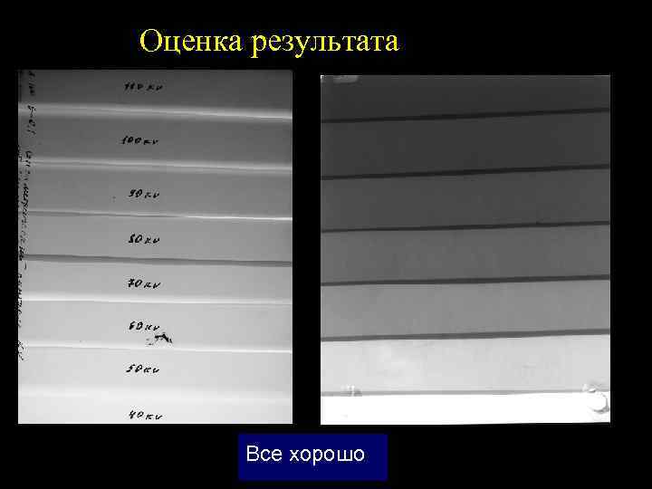 Оценка результата Все хорошо 