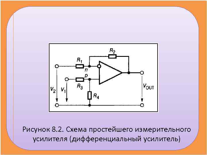 Схема измерительного усилителя