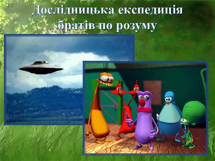 Дослідницька експедиція братів по розуму 