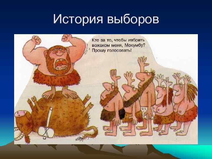 История выборов 