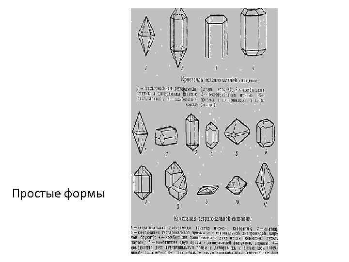 Простые формы 