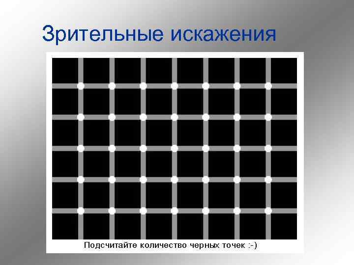 Зрительные искажения 