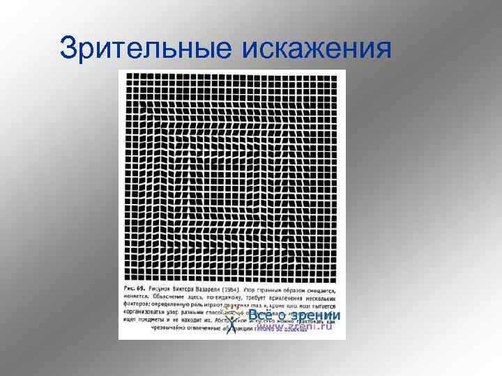 Зрительные искажения 