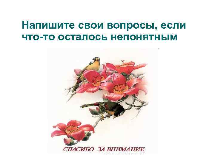 Напишите свои вопросы, если что-то осталось непонятным 