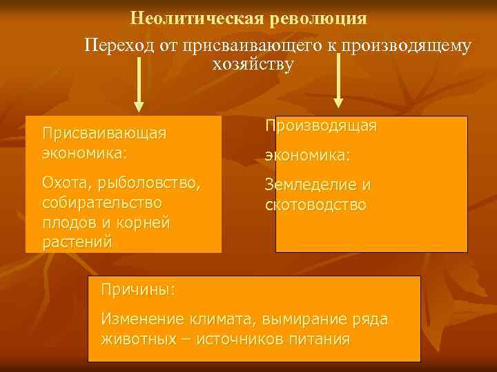 Производящая неолитическая революция