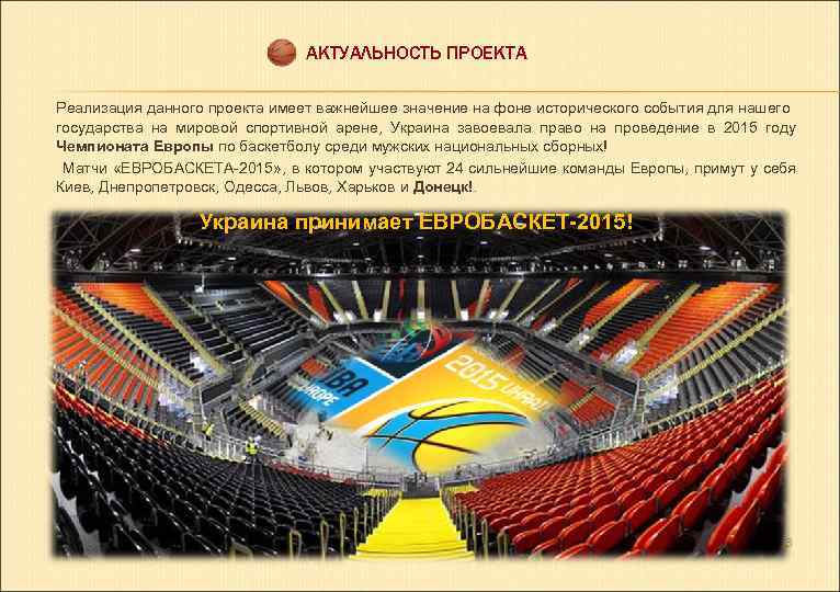 АКТУАЛЬНОСТЬ ПРОЕКТА Реализация данного проекта имеет важнейшее значение на фоне исторического события для нашего