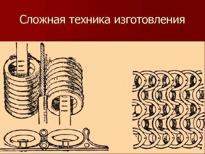 Сложная техника изготовления 