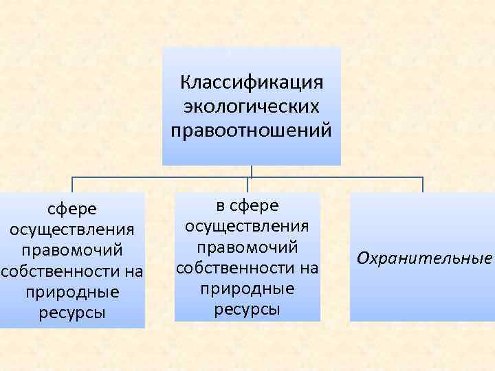 Экологические правоотношения презентация