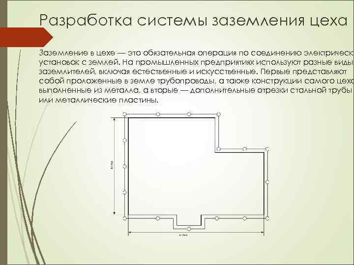 Разработка системы заземления цеха Заземление в цехе — это обязательная операция по соединению электрически