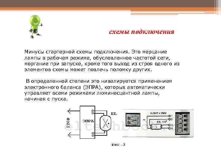 Частота мигания лампы