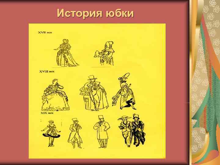 История юбки 