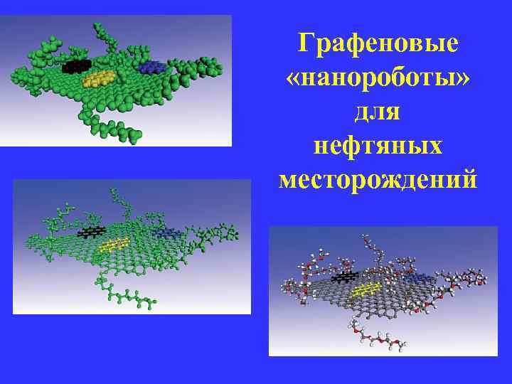 Графеновые «нанороботы» для нефтяных месторождений Графеновые «нанороботы» для нефтяных месторождений