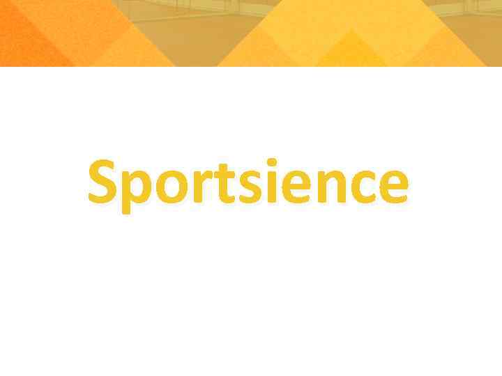 Sportsience Sportsience