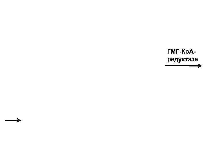 ГМГ-Ко. А- редуктаза 