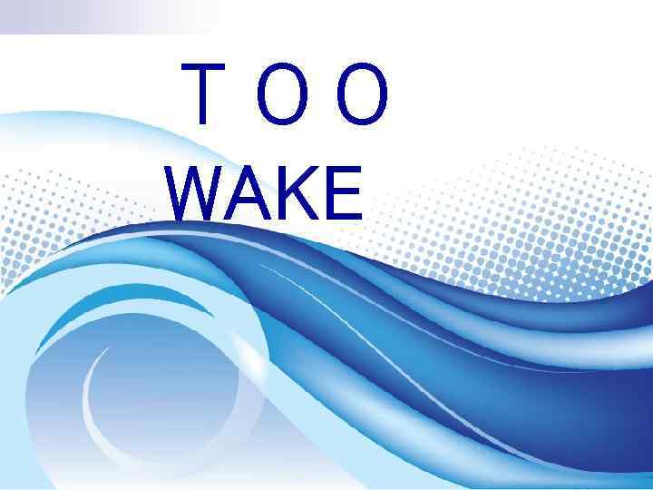 ТОО WAKE 