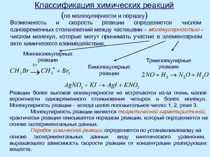 Кинетика гомогенных реакций методы решения в excel