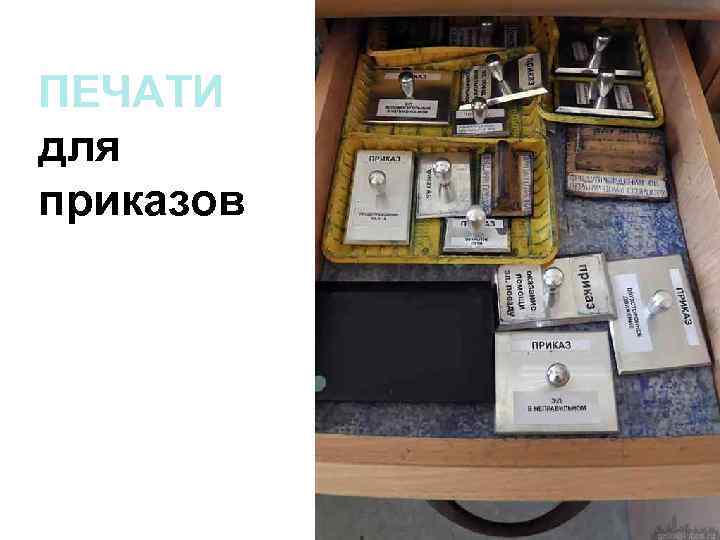 ПЕЧАТИ для приказов 