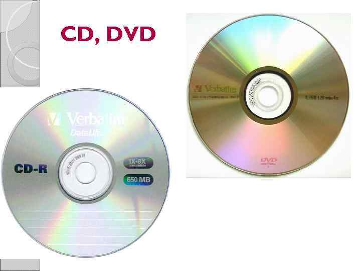 CD, DVD 