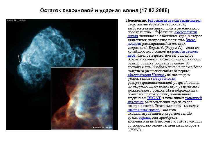 Взаимодействие сверхновых с межзвездными облаками презентация