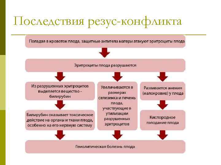 Резус конфликт при беременности что это