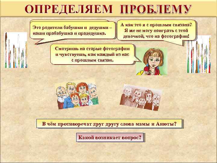 Эта маленькая девочка – наша Это родителисбабушкиродители, – мама. Рядом ней – её и
