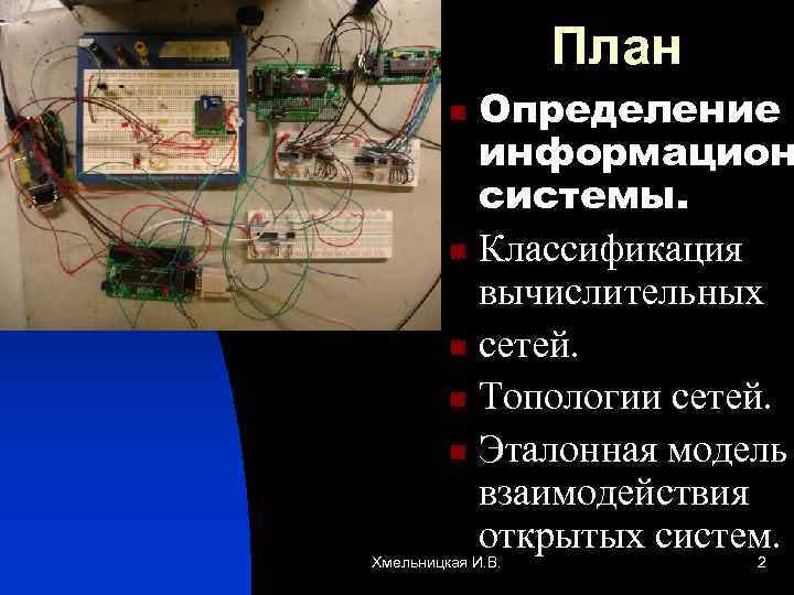 План Определение информацион системы. n Классификация вычислительных n сетей. n Топологии сетей. n Эталонная