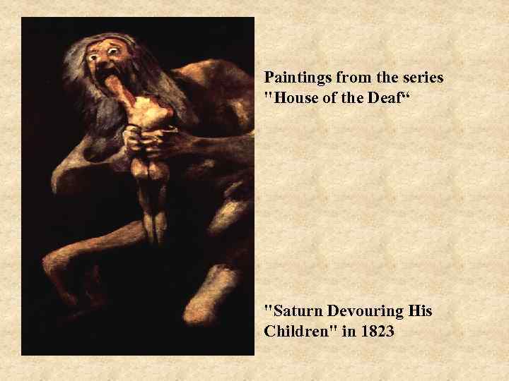 Paintings from the series 