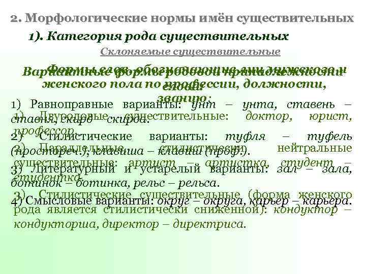 Нормы имен существительных. Морфологические нормы имен существительных. Морфологические нормы существительных. Категория рода.. Формы имен существительных морфологические нормы. Морфологические нормы род имен.