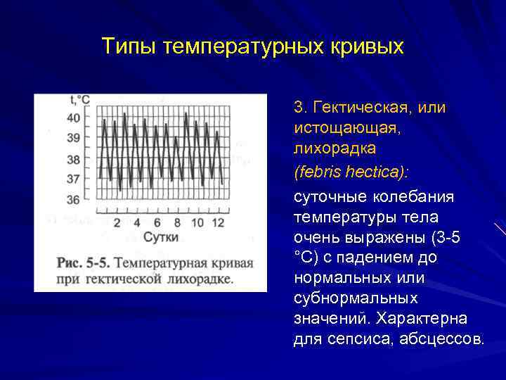 Назовите тип температурной кривой которая изображена на рисунке