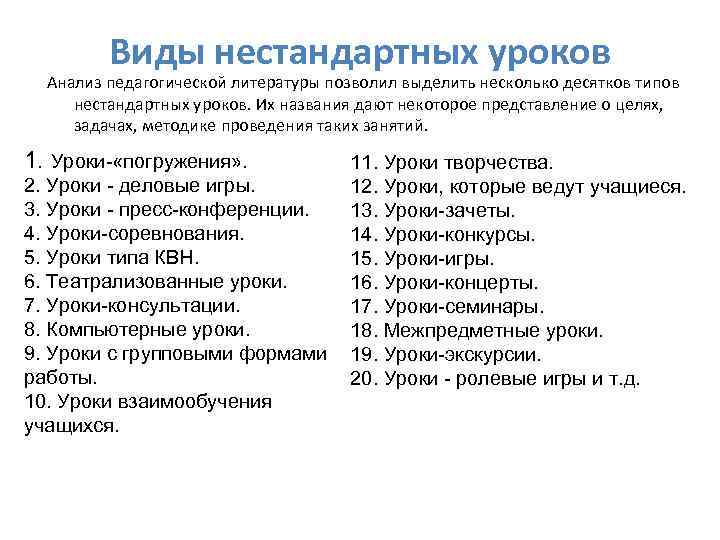 Уроками называли. Типы анализа урока. Виды анализа урока. Формы урока урок анализ. Анализ урока виды анализа урока.